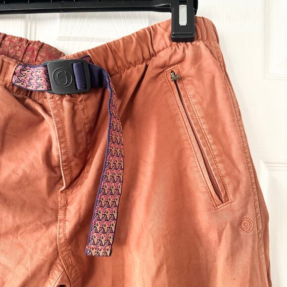 Gramicci Burnt Orange Brick Belted Outdoors Casual
Pants Women 4 Straight Leg - Picture 5 of 9